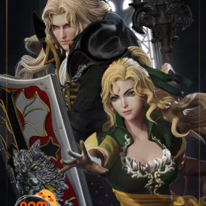 Alucard x Maria - Castlevania Symphony of the Night