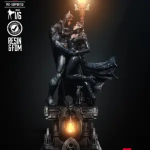 Batman and Catwoman Diorama