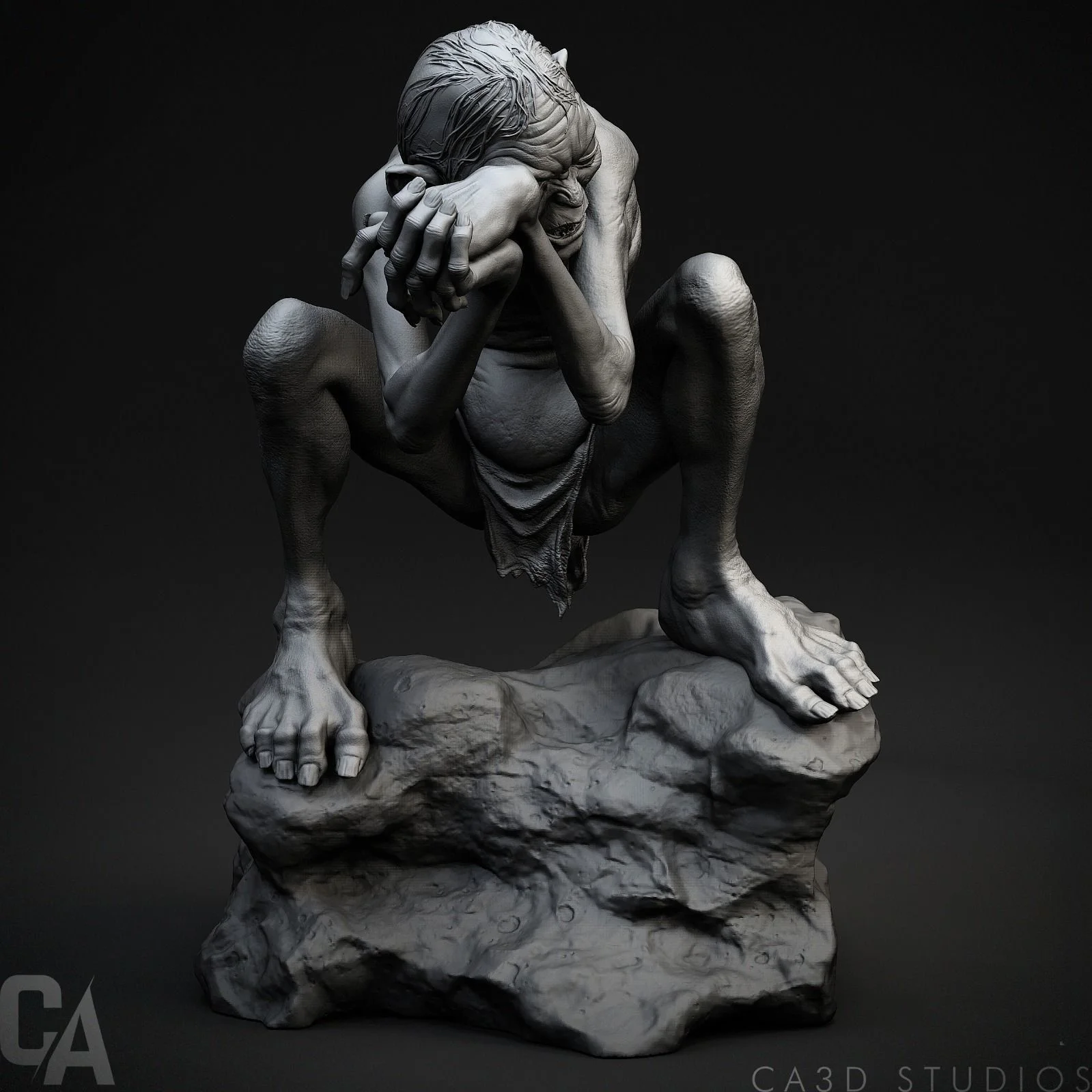 Gollum - Lotr - Fan Art - immagine 2
