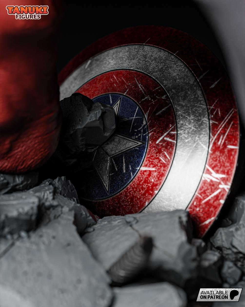 Red Hulk - Fullsize - immagine 3